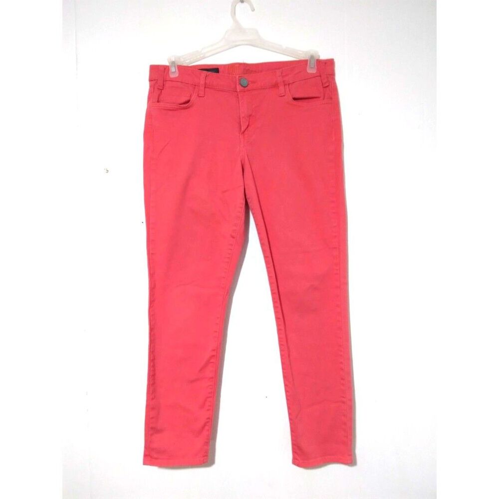 KUT From The Kloth Women’s Pants Size 10 Marilyn Ankle Skinny Pink Jeans